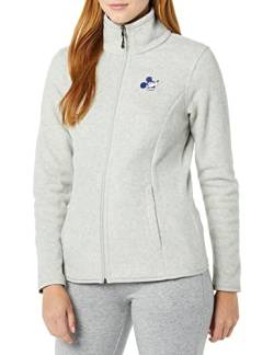 Amazon Essentials Disney | Marvel | Star Wars | Princess Damen Polarfleece-Jacke mit durchgehendem Reißverschluss und Stehkragen, Happy Mickey, XL von Amazon Essentials