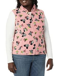 Amazon Essentials Disney | Marvel | Star Wars | Princess Damen Polarfleece-Westen, Minnie und Freunde, M von Amazon Essentials