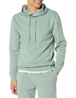 Amazon Essentials Herren Active Sweat Kapuzensweatshirt (Erhältlich In Big & Tall), Salbeigrün, 5XL Große Größen von Amazon Essentials