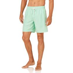 Amazon Essentials Herren Badehose, Schnell Trocknend, 18 cm, Minzgrün, L von Amazon Essentials