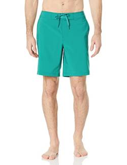 Amazon Essentials Herren Board-Shorts, Blaugrün, XL von Amazon Essentials