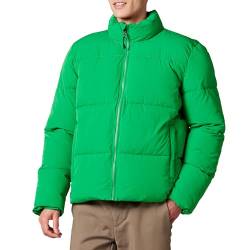 Amazon Essentials Herren Daunenjacke mit Stehkragen (in Übergrößen erhältlich), Grün, S von Amazon Essentials