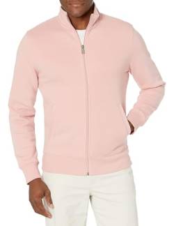 Amazon Essentials Herren Fleece-Jacke mit durchgehendem Reißverschluss, Rosa, M von Amazon Essentials