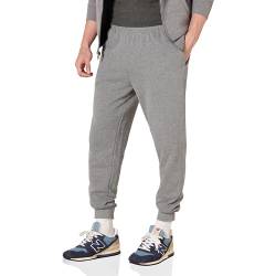 Amazon Essentials Herren Fleecejogginghose, Hellgrau Meliert, XS von Amazon Essentials