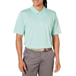 Amazon Essentials Herren Golf-Polo-Shirt, Schnell Trocknend, Normale Passform-Auslauffarben, Blasses Aquablau, 6XL Große Größen von Amazon Essentials