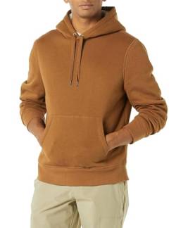 Amazon Essentials Herren Kapuzenpulli mit Sherpa-Futter, Toffee Braun, S von Amazon Essentials