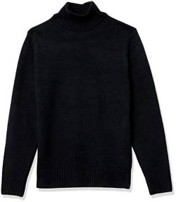 Amazon Essentials Herren Soft-Touch-Rollkragenpullover mit Langen Ärmeln, Schwarz, XXL von Amazon Essentials