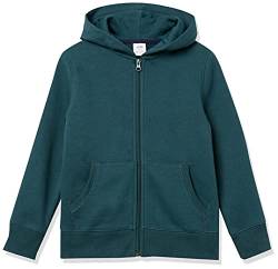 Amazon Essentials Jungen Fleece-Kapuzenpullover mit Reißverschluss, Dunkelgrün, 2 Jahre von Amazon Essentials