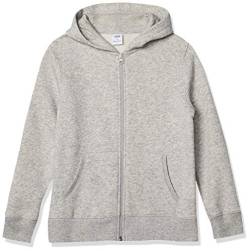 Amazon Essentials Jungen Fleece-Kapuzenpullover mit Reißverschluss, Hellgrau Meliert, 2 Jahre von Amazon Essentials