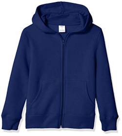 Amazon Essentials Jungen Fleece-Kapuzenpullover mit Reißverschluss, Marineblau, 2 Jahre von Amazon Essentials