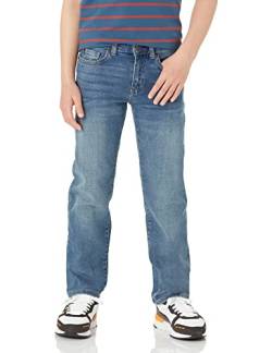 Amazon Essentials Jungen Gerade geschnittene Jeans mit normaler Passform, Helle Waschung, 10 Jahre Slim von Amazon Essentials
