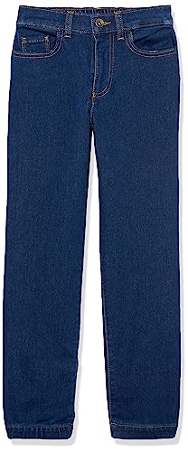 Amazon Essentials Jungen Jeans-Jogginghose zum Hineinschlüpfen, Dunkles Indigo, 9 Jahre von Amazon Essentials