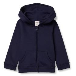 Amazon Essentials Mädchen Fleece-Kapuzenpullover mit Reißverschluss, Marineblau, 11-12 Jahre von Amazon Essentials