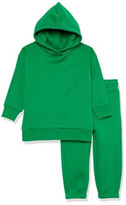 Amazon Essentials Unisex Kinder Modernes Sweat-Set, 2er-Pack, Grün, 2 Jahre von Amazon Essentials