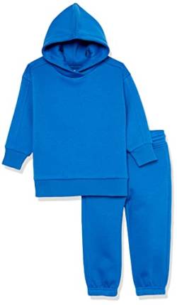 Amazon Essentials Unisex Kinder Modernes Sweat-Set, 2er-Pack, Kräftiges Blau, 11-12 Jahre von Amazon Essentials