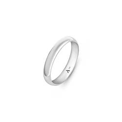 Amberta Allure Damen Hochzeits Ring aus 9K Gold: 3.5 mm Ehering Größe 66 von Amberta