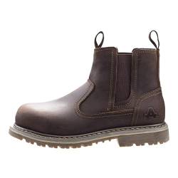 Amblers Safety Womens AS101 Alice Slip On Safety Boot Brown Size UK 5 EU 38 von Amblers Safety