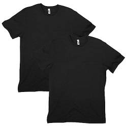 American Apparel CVC T-Shirt, Style G2001CVC, Black (2-Pack) von American Apparel