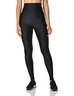 American Apparel Damen Nylon Tricot High Waist Leggings, schwarz, X-Klein von American Apparel