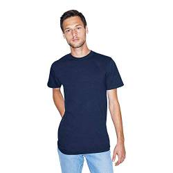 American Apparel Unisex-Erwachsene Fine Jersey Crewneck Short Sleeve, 2-Pack T-Shirt, Navy, X-Large von American Apparel