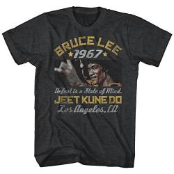 American Classics Unisex-Erwachsene Bruce Lee Box Smirk, kurzärmelig T-Shirt, Blickdicht, Schwarz/Erika, Mittel von American Classics