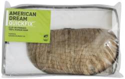 American Dream 100% Human Hair Pferdeschwanz mit Gummizug- Farbe 16 - Saharablond, 1er Pack (1 x 1 Stück) von American Dream