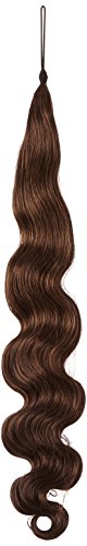 American Dream Hair Addition - 100 Prozent Echthaar - leicht gewelltes Haarteil - Farbe 2/4/6 dunkler Brauntöne-Mix - 24 inch / 61 cm Länge, 1er Pack (1 x 238 g) von American Dream