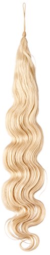 American Dream Hair Addition - 100 Prozent Echthaar - leicht gewelltes Haarteil - Farbe 60 klares blond - 18 inch / 46 cm Länge, 1er Pack (1 x 174 g) von American Dream
