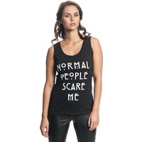 American Horror Story Normal People Damen Top Schwarz von American Horror Story