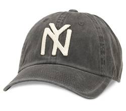 AMERICAN NEEDLE Archive Negro League New York Black Yankees Baseballm?tze (44747A-NBY-BLK) von American Needle