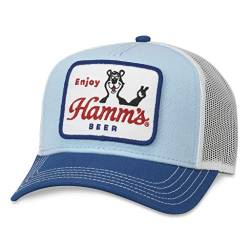 Coors Banquet Valin Snapback-Hut für Herren, Hamm's (Weiß/Blau), Einheitsgröße von American Needle