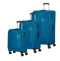 American Tourister Hyperspeed - Kofferset 3-teilig, Türkis (Deep Teal) von American Tourister