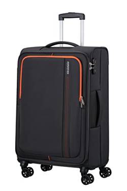 American Tourister Sea Seeker - Spinner M, Koffer, 68 cm, 61 L, Grau (Charcoal Grey) von American Tourister