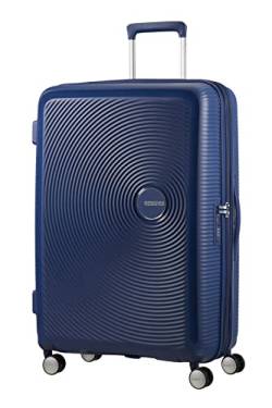 American Tourister Soundbox - Spinner L Erweiterbar Koffer, 77 cm, 110 L, Blau (Midnight Navy) von American Tourister