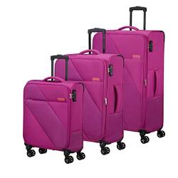 American Tourister Sun Break - Kofferset 3-teilig, Rosa (Fuchsia) von American Tourister