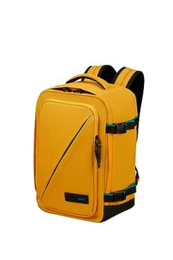 American Tourister Take2Cabin - Ryanair Kabinentasche 25 x 20 x 40 cm, 23 L, 0.50 kg, Handgepäck, Flugzeug Rucksack S Underseater, Gelb (Yellow) von American Tourister