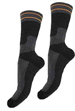 Americo R. Herren Multifunktions-Socken 2er Pack schwarz/grau/anthrazit 43-46 von Americo R.