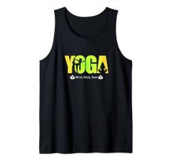 T-Shirt für Geist, Körper, Seele, Yoga-Liebhaber Tank Top von Amin Design
