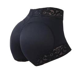 Amiweny Curveshe Fajas, Curveshe Fajas Invisibles,Women Lace Classic Daily Wear Body Shaper Butt Lifter Panty Smoothing Brief (Black,M) von Amiweny