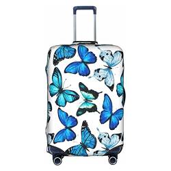 Amkong Butterfly Trolley Kofferüberzug Elastische Kofferhülle Damen Mädchen Gepäckabdeckung Groß von Amkong