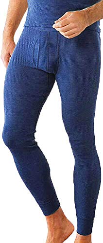 Ammann - Herren Hose lang m. Eingriff Jeans dunkelblau (Unterhose) 6 von Ammann