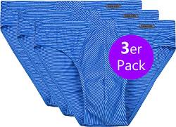 Ammann - Herren Mini Slip Cotton & More Saphir (blau) 3er-Pack XL von Ammann