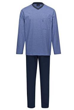 Ammann Herren-Schlafanzug Single-Jersey dunkelblau Größe 52 von Ammann
