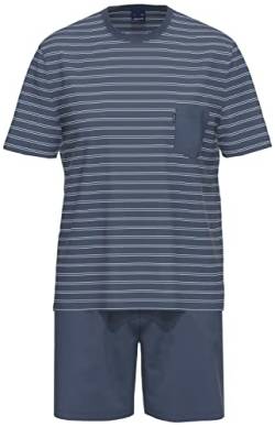 Ammann Herren Schlafanzug kurz, Farbe:Blue Velvet, Größe:58 von Ammann