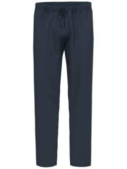 Ammann - Herren Schlafanzughose Mix & Match - frei kombinierbar - Hose lang, Marine, 3XL, Farbe:Blau, Größe:L von Ammann