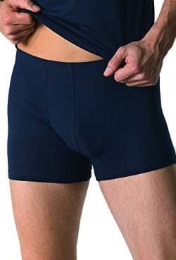 Ammann Herren Unterhose- Retroshorts ohne Eingriff mit Ringeloptik, Blau,7 von Ammann