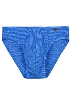 Ammann Herren Unterhose Slip ohne Eingriff mit Ringeloptik, Farbe:Night Blue, Größe:12 von Ammann