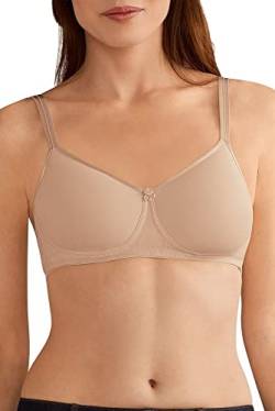 Amoena Damen BH Mara, geformter Schaumstoff, ohne Draht - Braun - 80A von Amoena