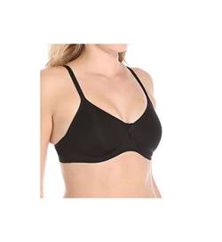 Amoena Damen Lara Nahtloser geformter Bügel-BH - Schwarz - 85C von Amoena