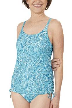 Amoena Damen Malibu Top Tankini-Oberteil, Blau, 80C von Amoena